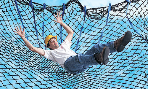 Balcony safety net installation service